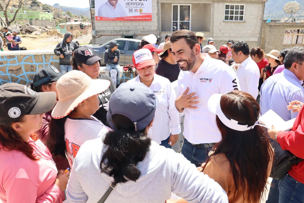 Víctor Herrera Pozos sigue sumando respaldo ciudadano a 50 días de campaña